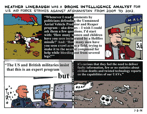 Ted Rall on Friday January 3, 2014 Comic Strip