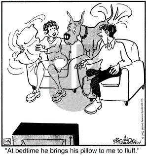 Marmaduke on Tuesday January 15, 2002 Comic Strip