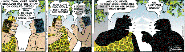 Alley Oop on Friday March 2, 2012 Comic Strip