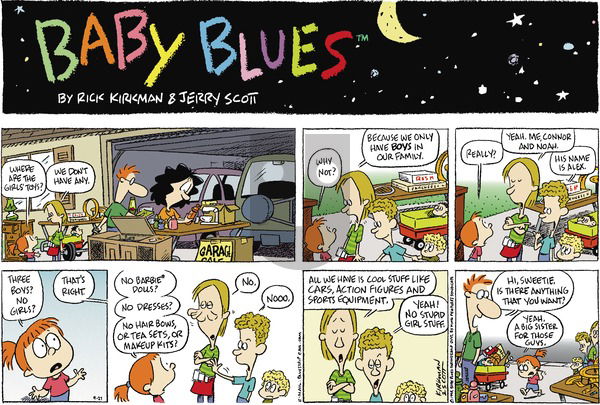 Baby Blues on Sunday September 27, 1998 Comic Strip