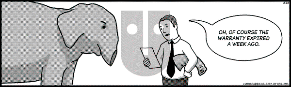 F Minus on Friday February 22, 2008 Comic Strip