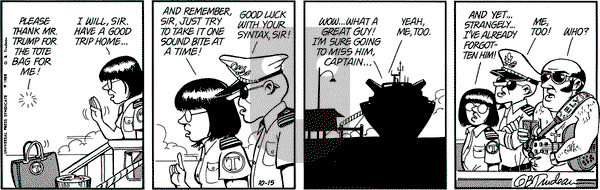 Doonesbury on Saturday October 15, 1988 Comic Strip