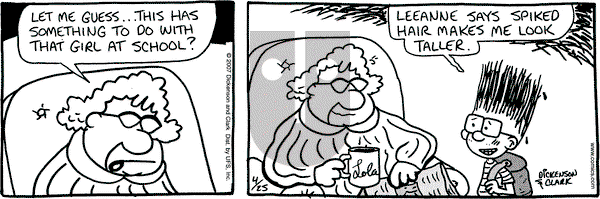 Lola on Wednesday April 25, 2007 Comic Strip