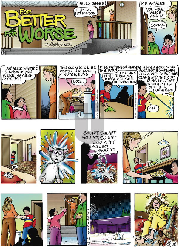 For Better or For Worse on Sunday December 12, 2004 Comic Strip
