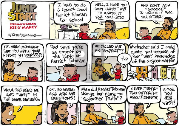 JumpStart on Sunday February 19, 2012 Comic Strip