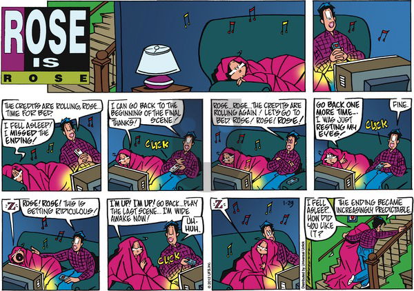 Rose is Rose on Sunday January 29, 2012 Comic Strip