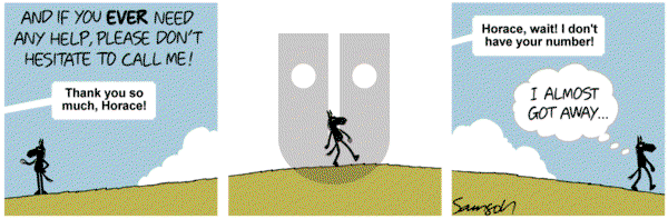 Dark Side of the Horse on Saturday April 15, 2017 Comic Strip