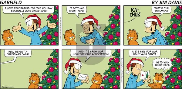 Garfield - Sunday December 13, 2020 Comic Strip