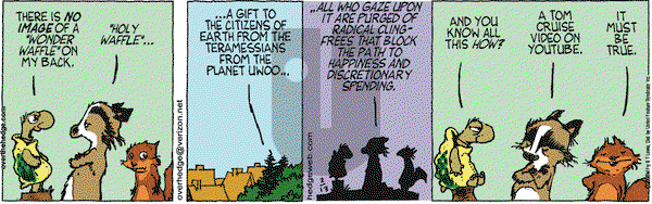 Over the Hedge on Wednesday February 13, 2008 Comic Strip
