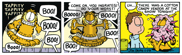 Garfield on Friday November 29, 1996 Comic Strip