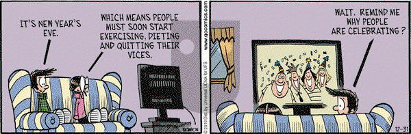 Grand Avenue on Saturday December 31, 2016 Comic Strip