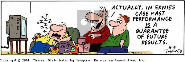 Frank and Ernest - Wednesday August 8, 2001 Comic Strip