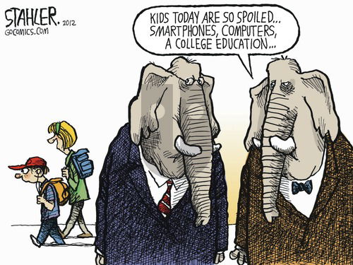 Jeff Stahler on Sunday August 19, 2012 Comic Strip