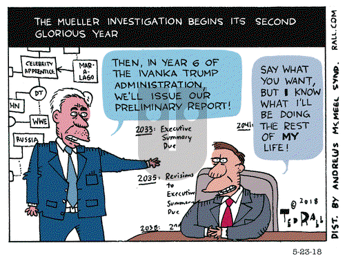Ted Rall on Wednesday May 23, 2018 Comic Strip
