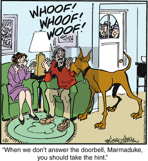 Marmaduke on Wednesday January 21, 2009 Comic Strip