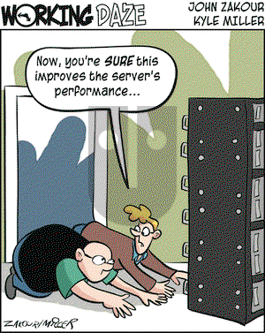 Working Daze on Saturday October 30, 2004 Comic Strip