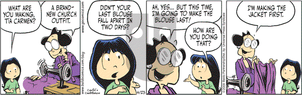 Baldo - Thursday April 23, 2009 Comic Strip