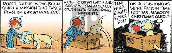 Red and Rover on Monday December 22, 2014 Comic Strip