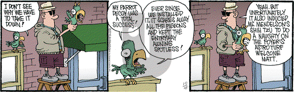 Monty on Tuesday October 18, 2016 Comic Strip