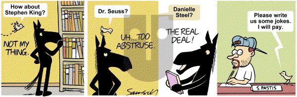 Dark Side of the Horse on Sunday February 12, 2012 Comic Strip