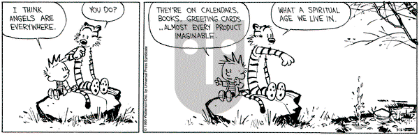 Calvin and Hobbes on Thursday March 16, 1995 Comic Strip