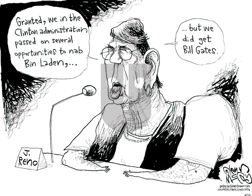 Glenn McCoy on Wednesday April 14, 2004 Comic Strip