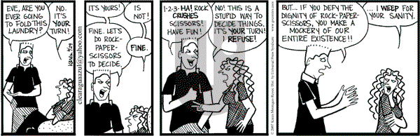 Clear Blue Water on Friday June 29, 2007 Comic Strip