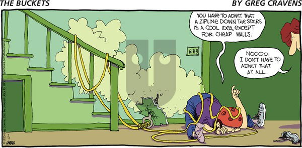 The Buckets on Sunday September 13, 2015 Comic Strip