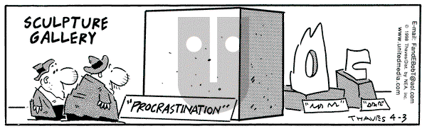 Frank and Ernest on Friday April 3, 1998 Comic Strip