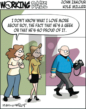 Working Daze on Saturday April 26, 2008 Comic Strip