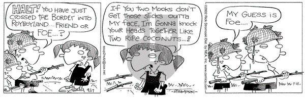 Soup to Nutz - Old on Tuesday September 17, 2002 Comic Strip