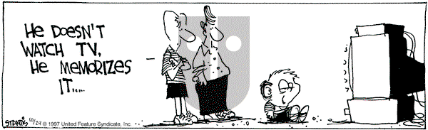 The Buckets on Wednesday October 29, 1997 Comic Strip