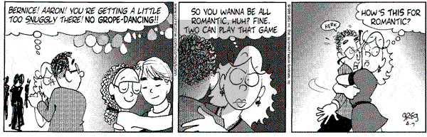 Luann on Wednesday April 7, 1999 Comic Strip