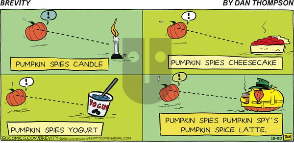 Brevity on Sunday December 20, 2015 Comic Strip
