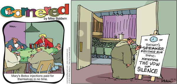 Cornered on Sunday October 16, 2016 Comic Strip