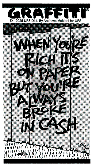 Graffiti - Tuesday October 21, 2025 Comic Strip