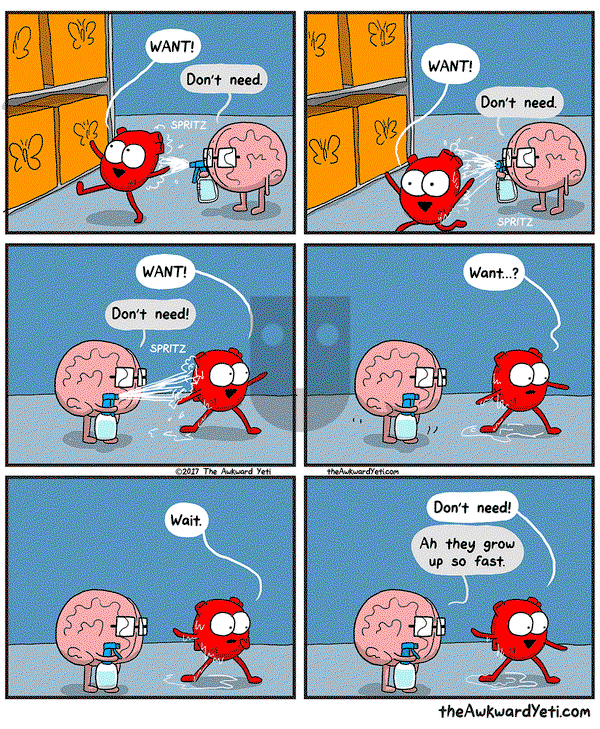 The Awkward Yeti on Wednesday February 15, 2017 Comic Strip