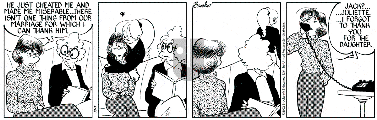 9 Chickweed Lane - Monday October 7, 2002 Comic Strip