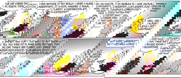 Luann on Sunday January 26, 1997 Comic Strip