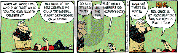 The Buckets on Wednesday March 20, 2013 Comic Strip