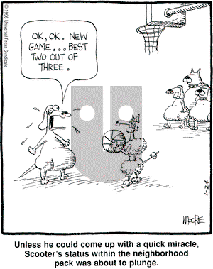 In the Bleachers on Wednesday August 2, 2000 Comic Strip