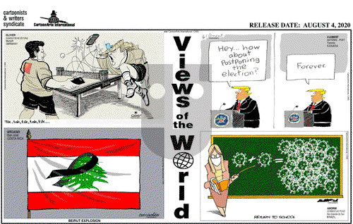 Views of the World on Wednesday August 5, 2020 Comic Strip