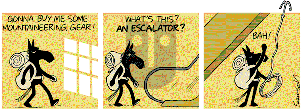 Dark Side of the Horse on Monday January 24, 2011 Comic Strip