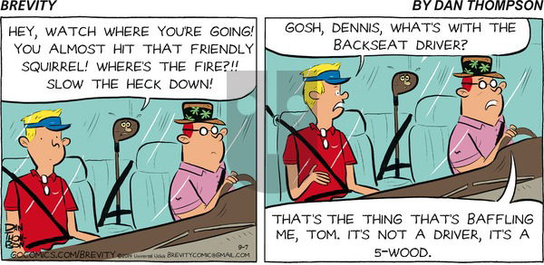 Brevity on Sunday September 7, 2014 Comic Strip