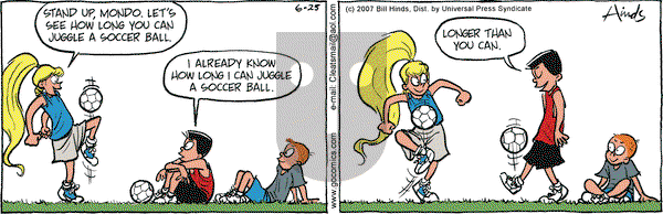 Cleats on Tuesday June 3, 2025 Comic Strip