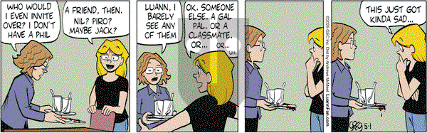 Luann on Thursday May 1, 2025 Comic Strip