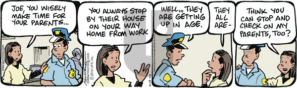 JumpStart on Saturday April 12, 2014 Comic Strip