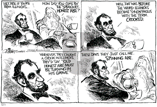 Pat Oliphant on Thursday December 11, 2008 Comic Strip