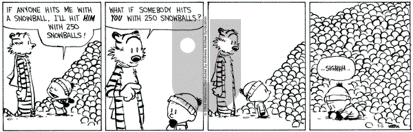 Calvin and Hobbes - Friday January 5, 2024 Comic Strip