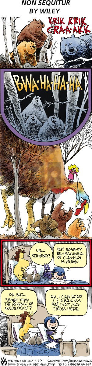 Non Sequitur on Sunday November 26, 2017 Comic Strip
